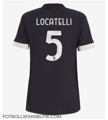 Juventus Manuel Locatelli #5 Replika Tredje Tröja Damer 2023-24 Kortärmad